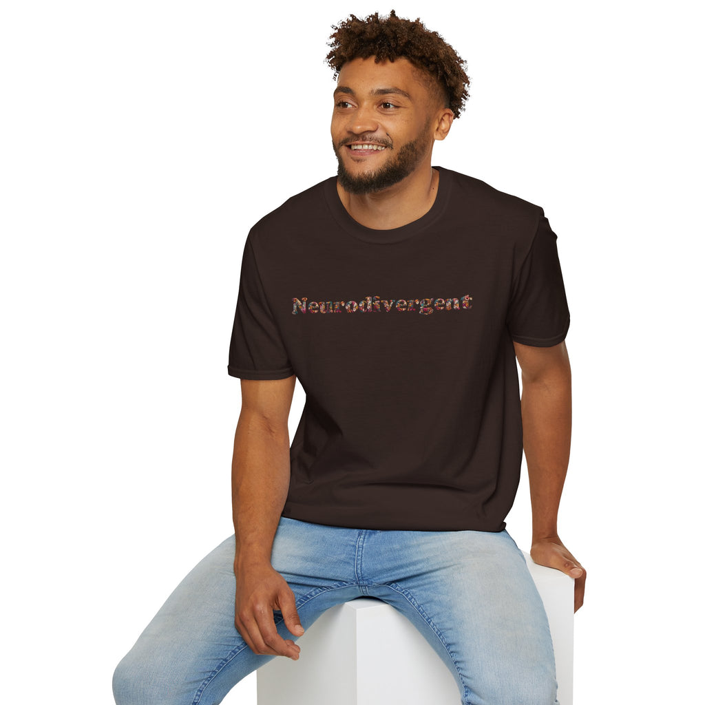 Neurodivergent Tee — Minimal Empowerment Statement T-Shirt