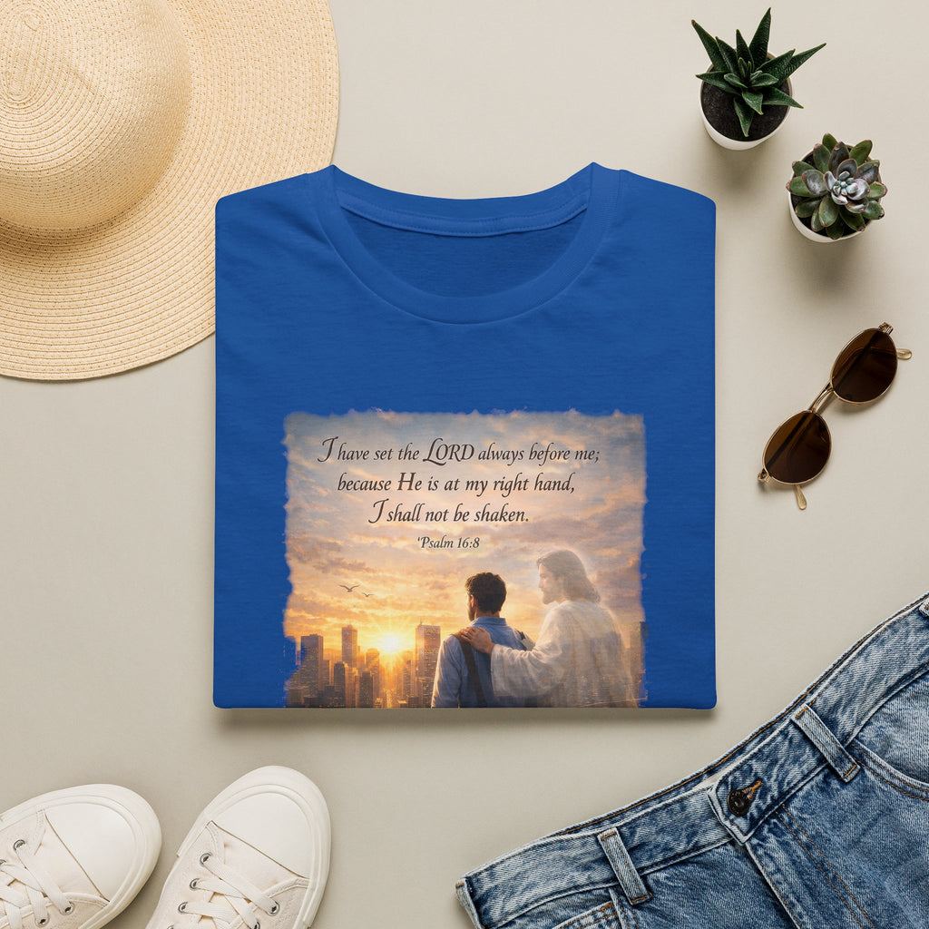 Psalm 46:8 T‑Shirt — 'I Have Set the LORD' Inspirational Faith Tee
