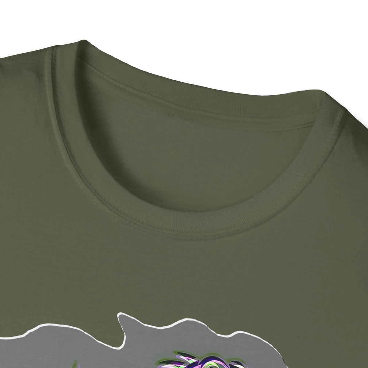 Neurodivergent Iguana T-Shirt — Colorful Pride lizard design