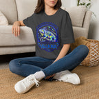 Neurodivergent Iguana T-Shirt — Colorful Pride Design for Neurodiversity Awareness