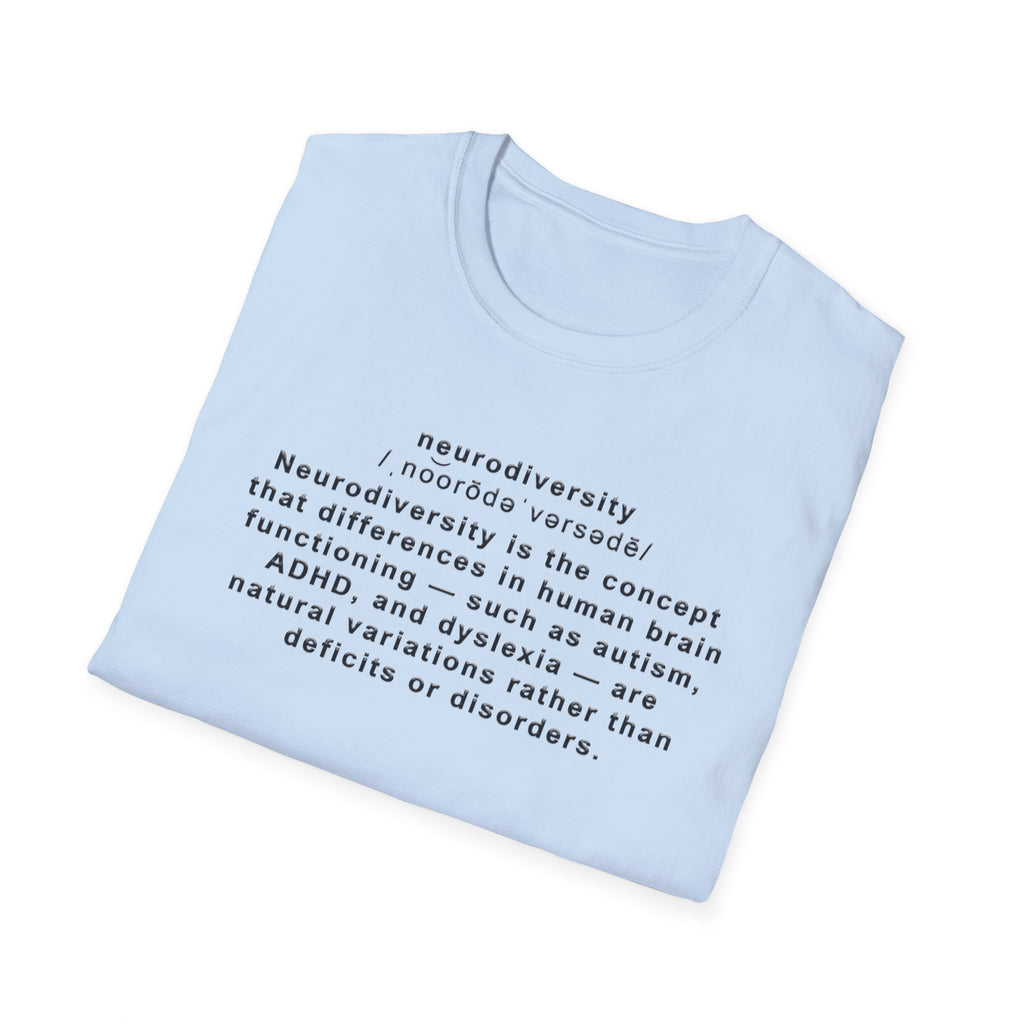 Neurodiversity Definition T-Shirt – Awareness Tee