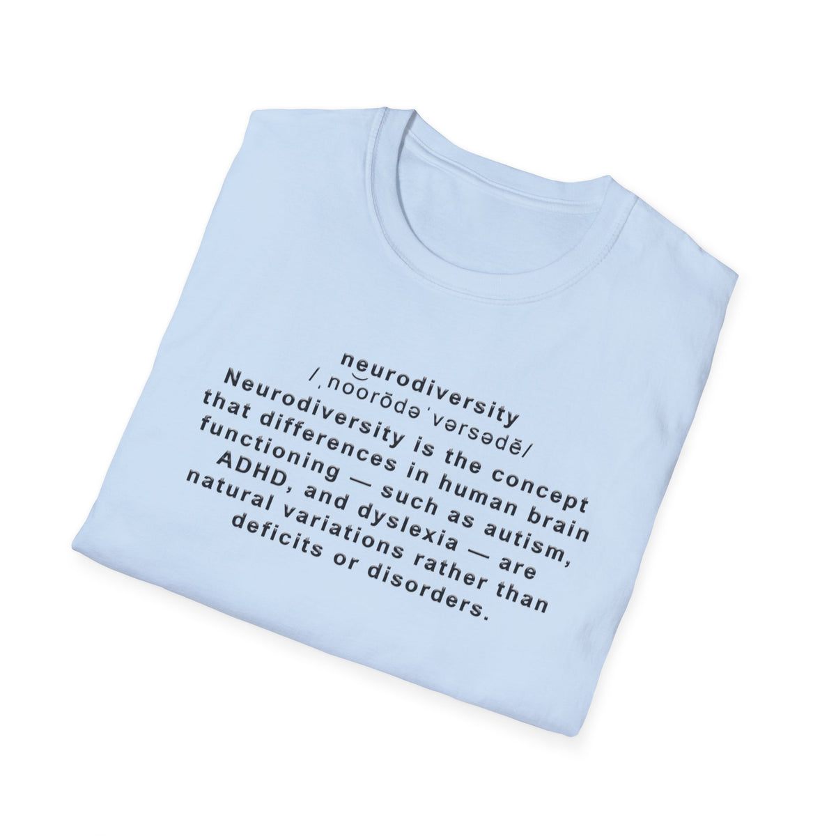 Neurodiversity Definition T-Shirt – Awareness Tee