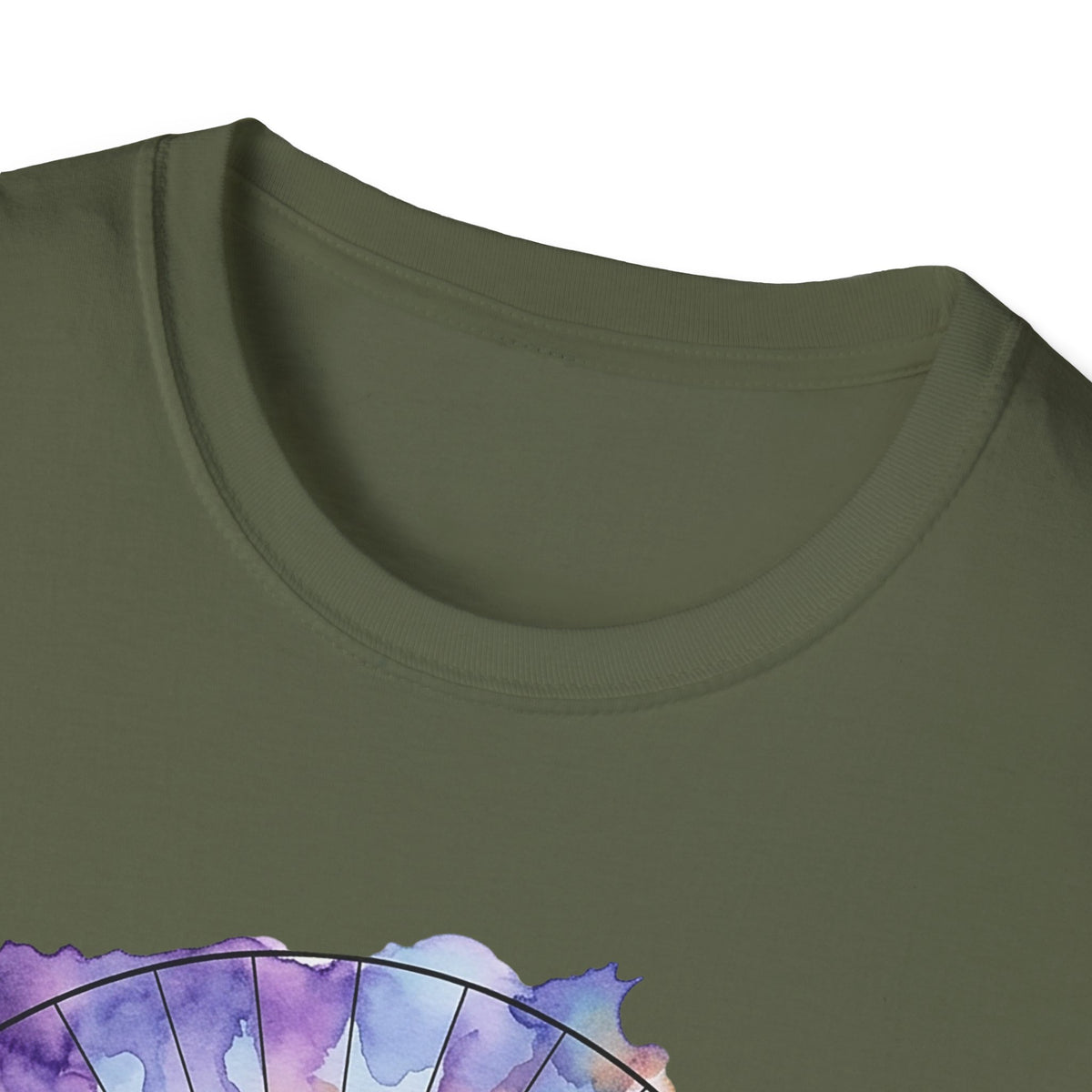 Sunrise Iguanas T-Shirt — Colorful Mountain Sunrise with Forest Trail