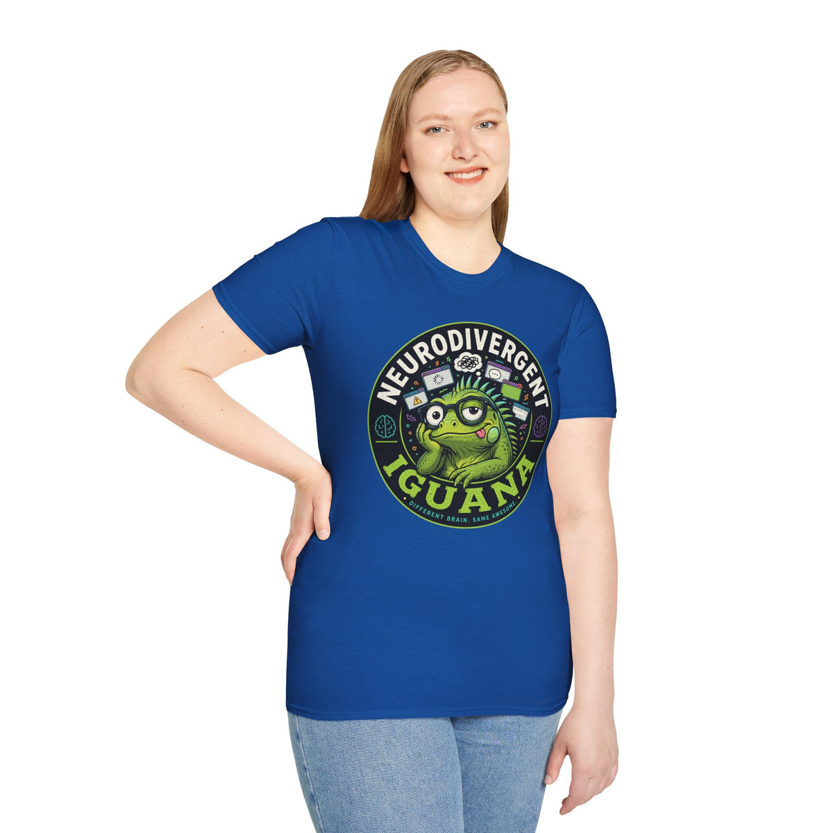 Neurodivergent Iguana T-Shirt