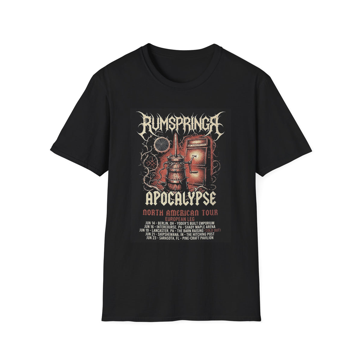 Rumspringa 'Apocalypse' Band T-Shirt