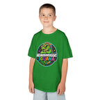 Kids T‑Shirt — "Neurodivergent Iguana" Colorful Pride Tee