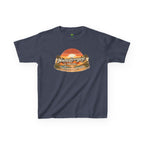 Kids T-Shirt — "Neurodivergent & Thriving" Retro Sunset Tee