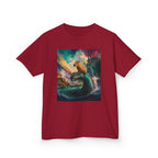 Kids T-Shirt — Colorful Surfing Bear Adventure Graphic Tee