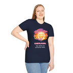 Clarity Please T-Shirt — Retro Sunset Lightbulb "Say What You Actually Mean" Graphic Tee