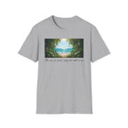 Beachscape T-Shirt — "The sea, an siren's song she calls to me" Scenic Coastal Tee