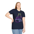 Neurodivergent Iguana T‑Shirt — Neon Lizard Pride Tee