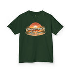 Kids T-Shirt — "Neurodivergent & Thriving" Retro Sunset Tee