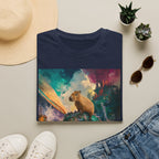 Surreal Capybara Wave T-Shirt — Colorful Fantasy Animal Tee