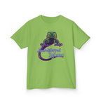 Kids Tee — Neon Chubby Iguana Graphic