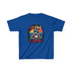 Kids T-Shirt — "Stay Cool" Sunglasses Cat Retro Graphic Tee