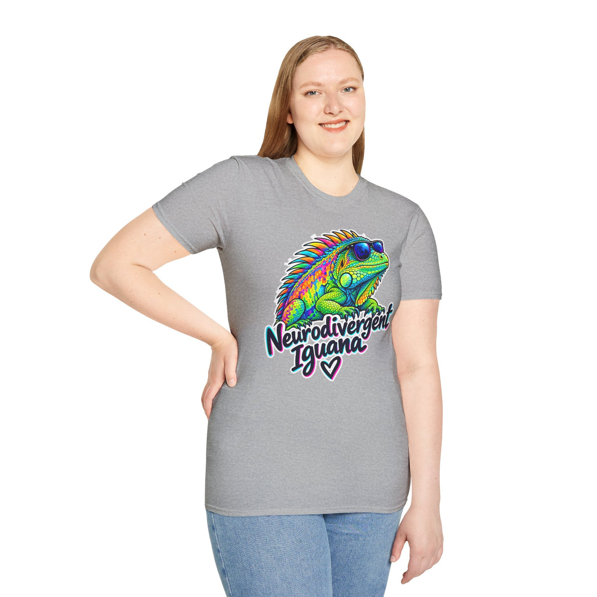 Neurodivergent Iguana T-Shirt