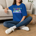 Executive Dysfunction T-Shirt — Colorful Desk Illustration