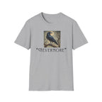 Nevermore Raven T-Shirt — Gothic Poe-Inspired Graphic Tee