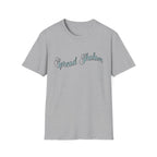 Spread Shalom T-Shirt — Peace & Kindness Script Tee