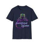 Neurodivergent Iguana T‑Shirt — Neon Lizard Pride Tee