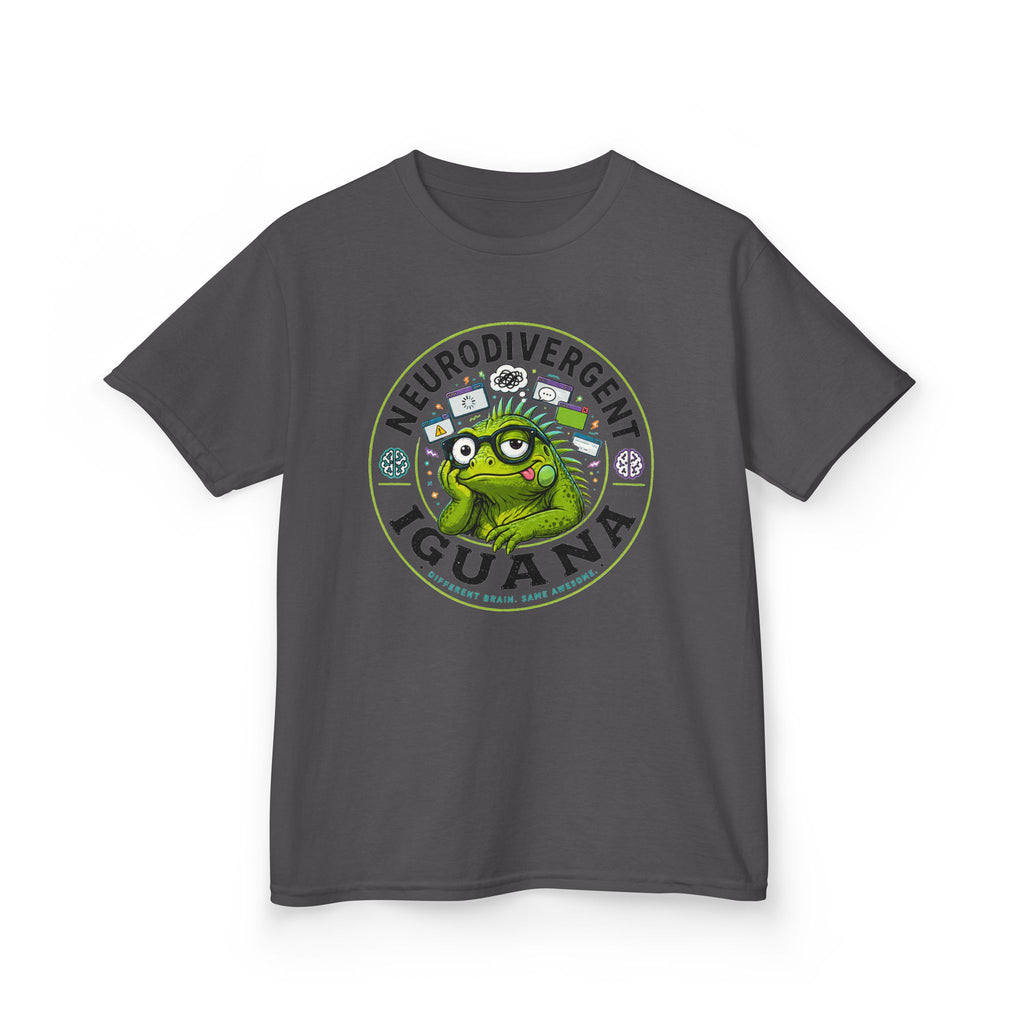 Neurodivergent Iguana Kids Tee