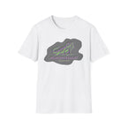 Neurodivergent Iguana Graphic T‑Shirt — Pride-Lit Earthtone Design
