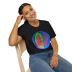 Rainbow Brain Graphic T-Shirt