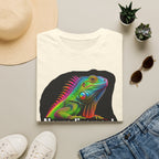 Neurodivergent Iguana T-Shirt — Colorful Rainbow Iguana Tee