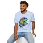 Neurodivergent Iguana T-Shirt – Colorful Pride Lizard Tee for Neurodiversity Awareness