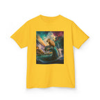 Kids T-Shirt — Colorful Surfing Bear Adventure Graphic Tee