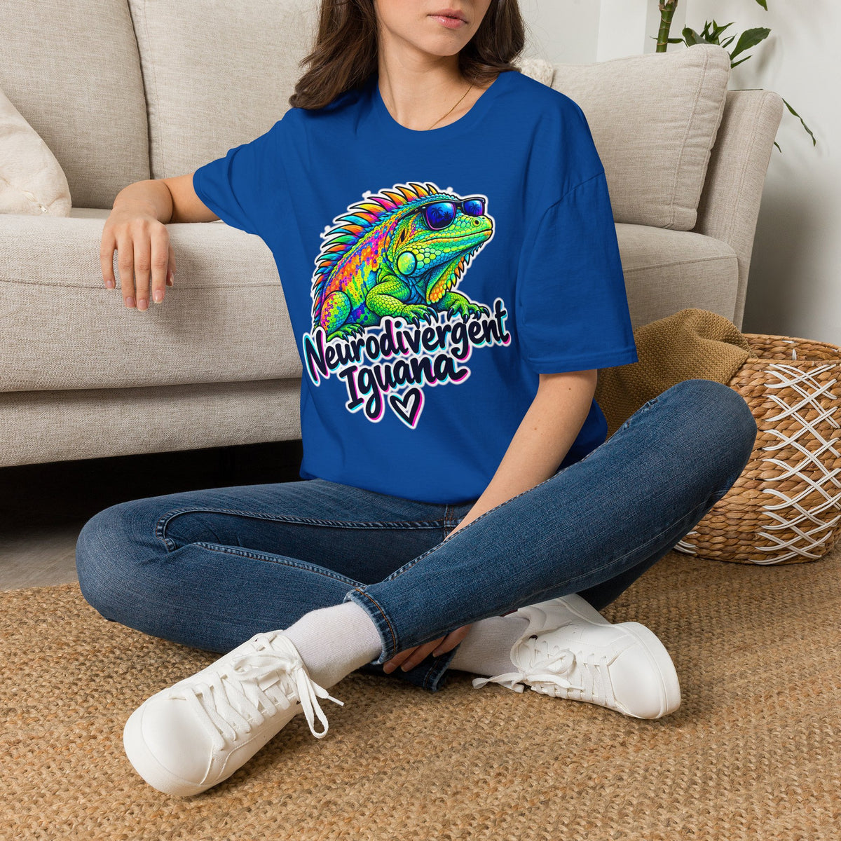 Neurodivergent Iguana T-Shirt