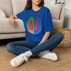 Rainbow Brain Graphic T-Shirt