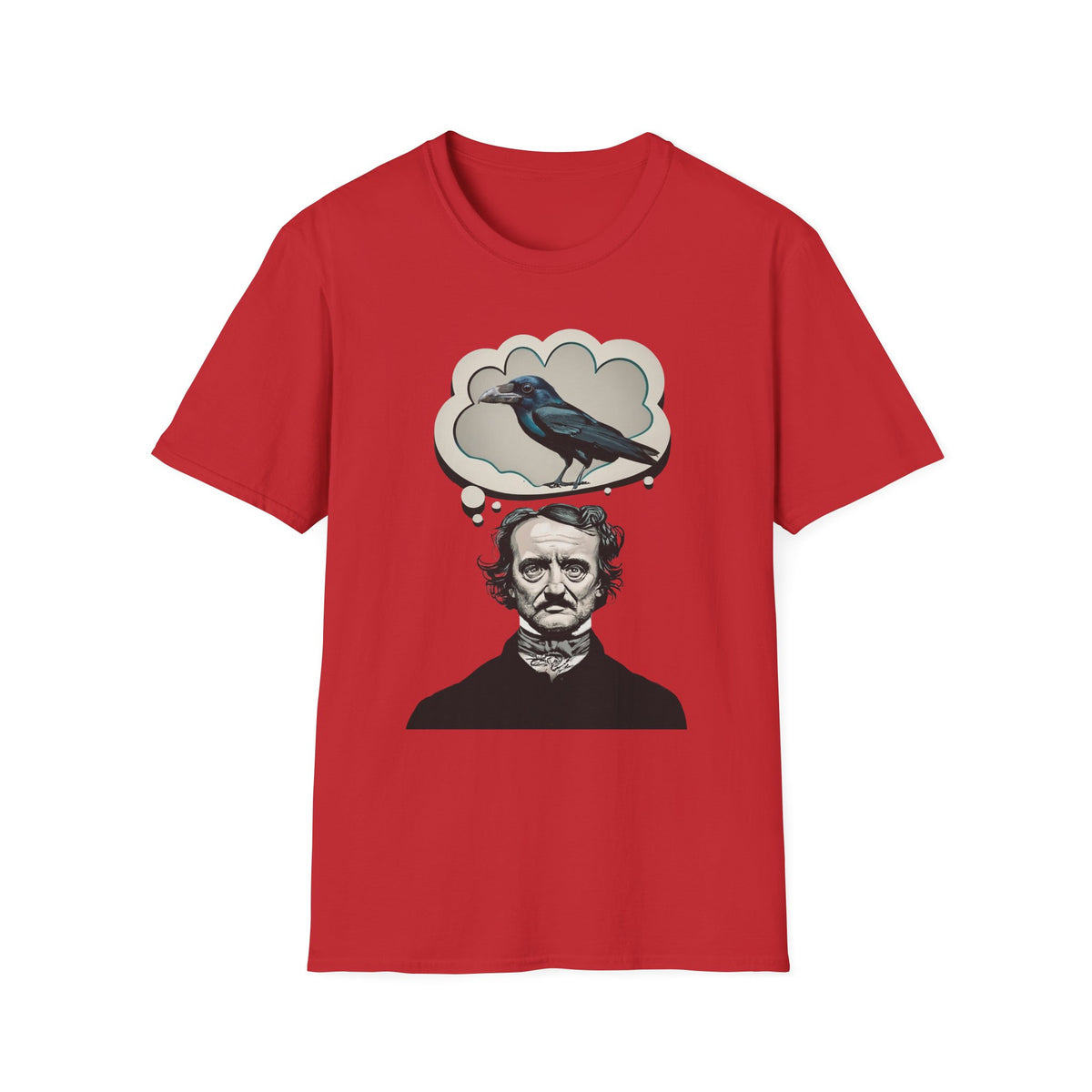 Edgar Allan Poe Raven T‑Shirt — Gothic Literary Quote Tee