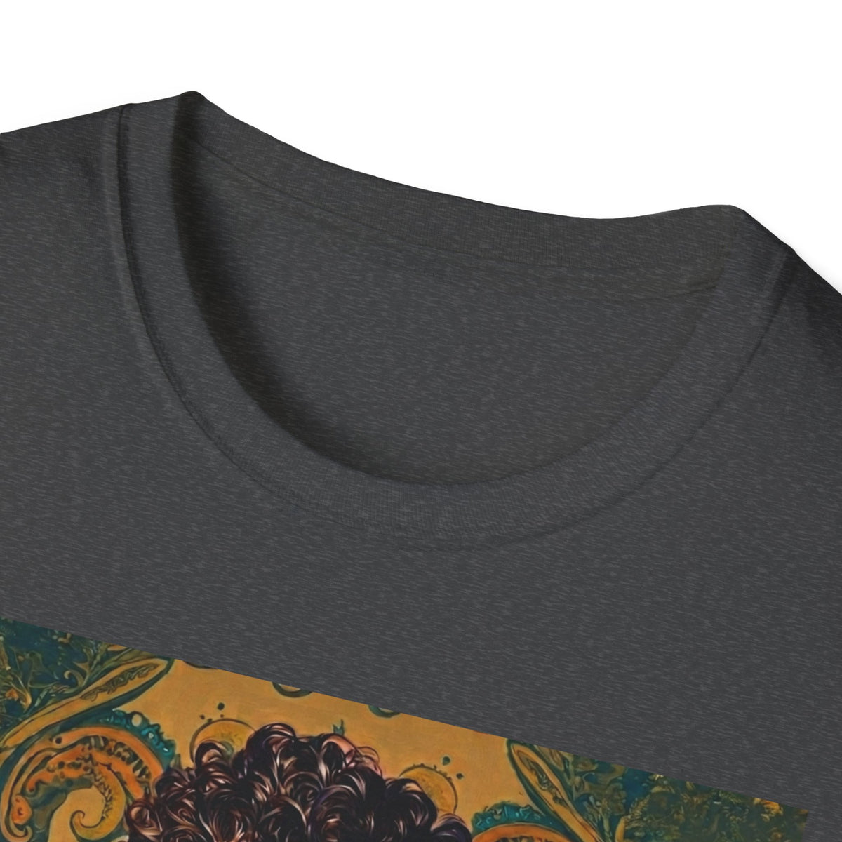 Portrait Art T-Shirt — Vintage Decorative Gentleman Illustration