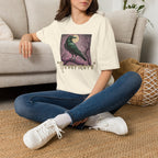 Raven 'Nevermore' T-Shirt — Gothic Moonlit Crow Tee
