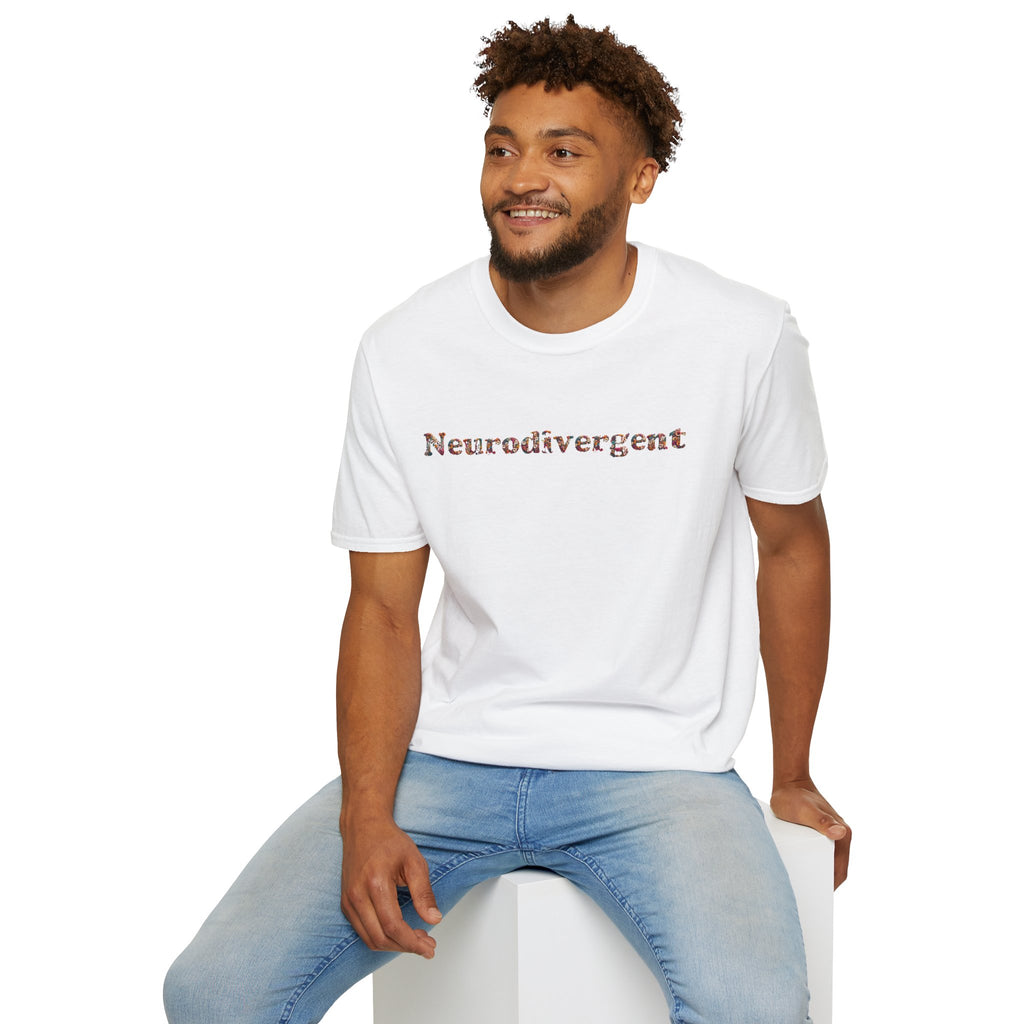 Neurodivergent Tee — Minimal Empowerment Statement T-Shirt
