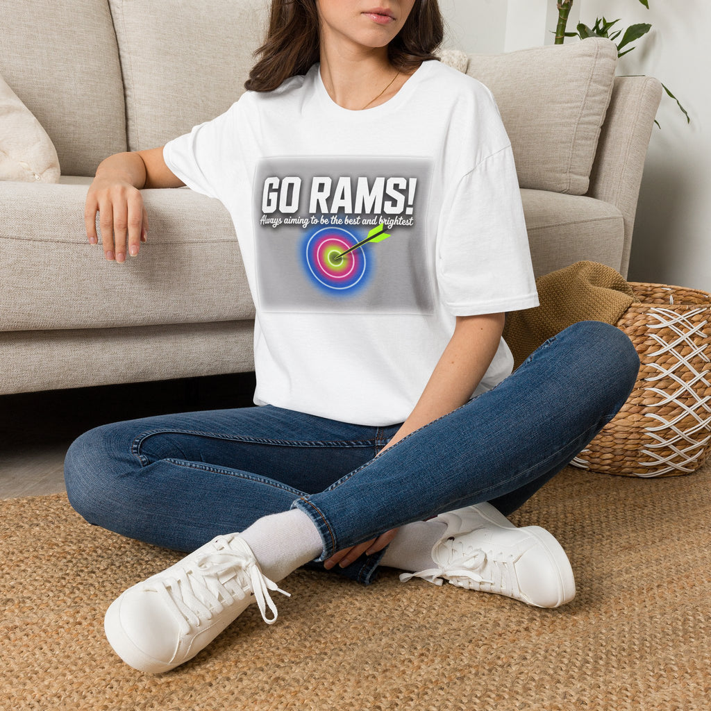 Go Rams! Target Archery T-Shirt — School Spirit & Motivation Tee