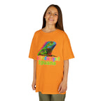 Kids T‑Shirt — Colorful "Neurodivergent Iguana" Graphic Tee