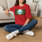 Beachscape T-Shirt — "The sea, an siren's song she calls to me" Scenic Coastal Tee