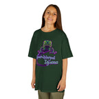 Kids Tee — Neon Chubby Iguana Graphic