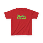Kids T-Shirt — "I Am The Sensory Overload" Neon Graphic