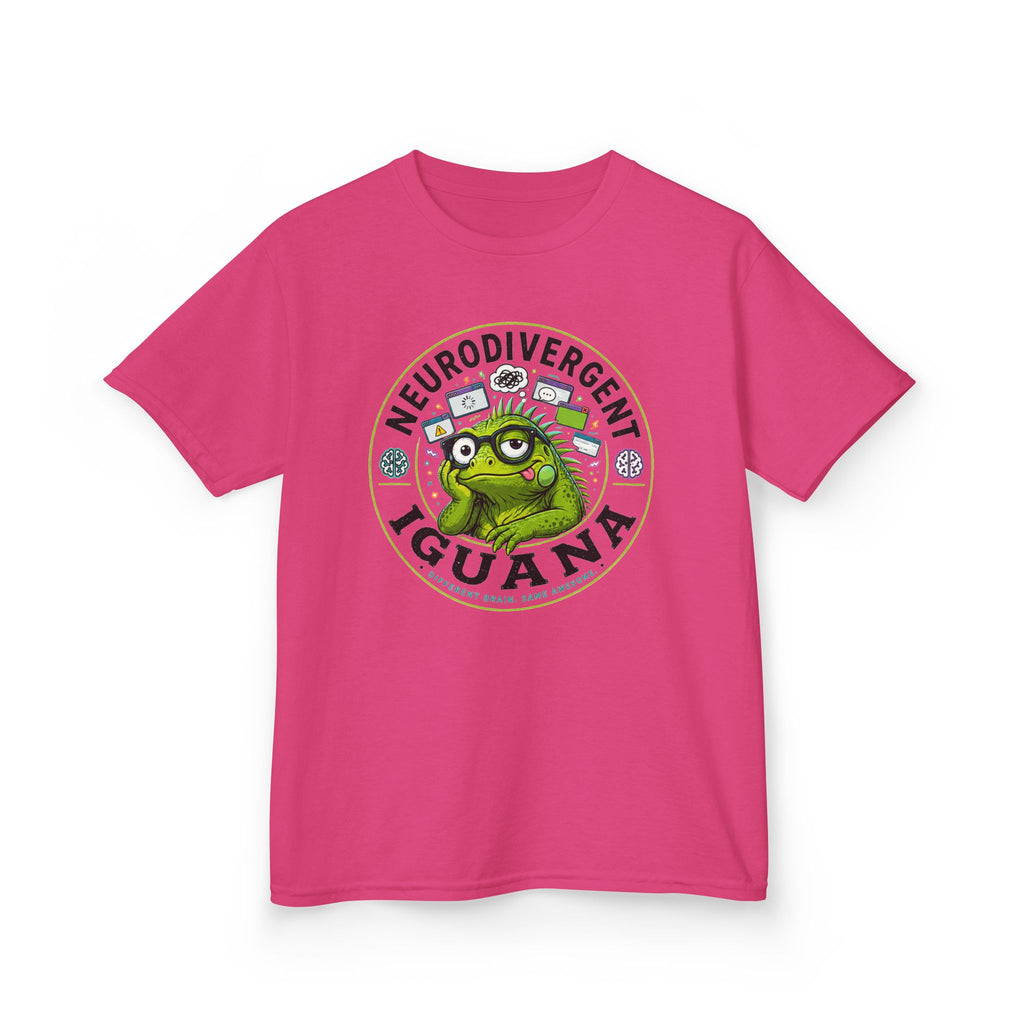 Neurodivergent Iguana Kids Tee