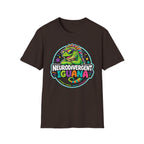 Neurodivergent Iguana T-Shirt — Colorful Pride Graphic Tee
