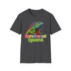 Neurodivergent Iguana T-Shirt — Colorful Pride Lizard Tee