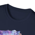 Sunrise Iguanas T-Shirt — Colorful Mountain Sunrise with Forest Trail