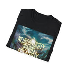 T-Shirt — "Neurodiversity Spawns Creativity" Inspirational Graphic Tee
