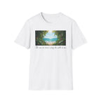 Beachscape T-Shirt — "The sea, an siren's song she calls to me" Scenic Coastal Tee