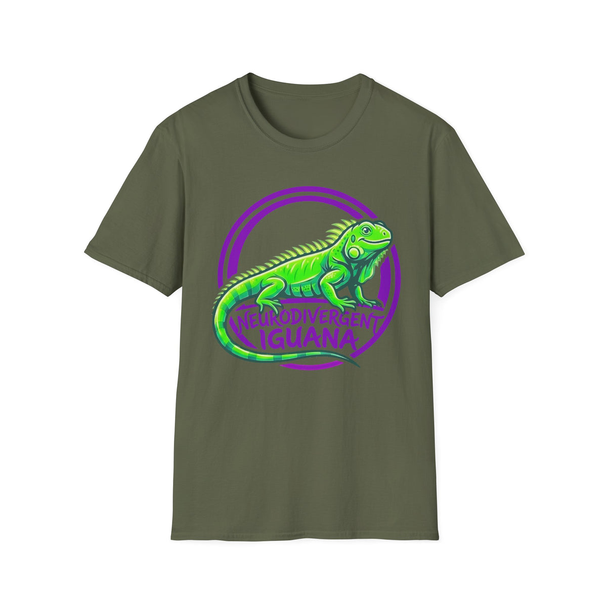 Neurodivergent Iguana T-Shirt