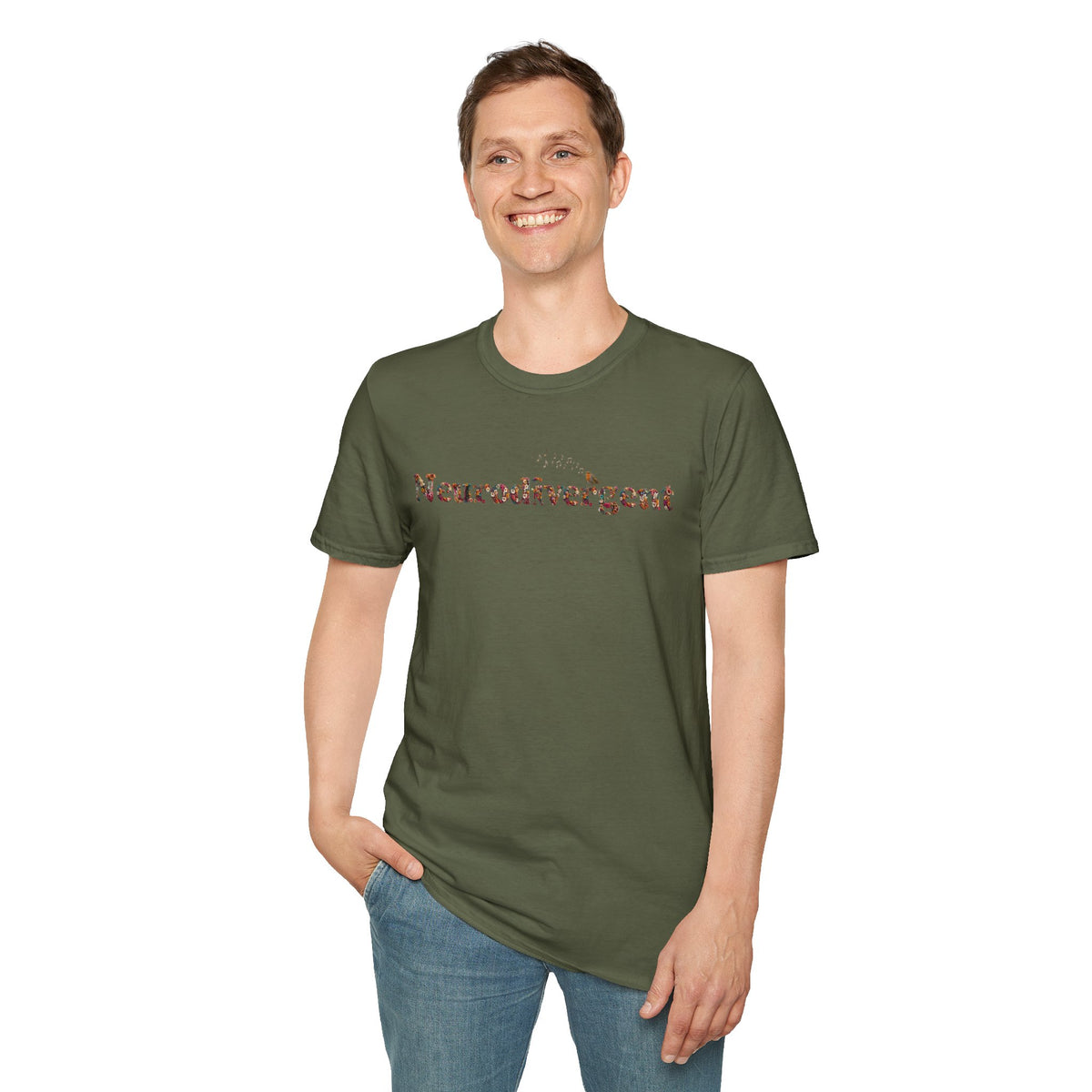 Neurodivergent Statement T-Shirt — Minimalist Pride Tee for Neurodiversity Awareness