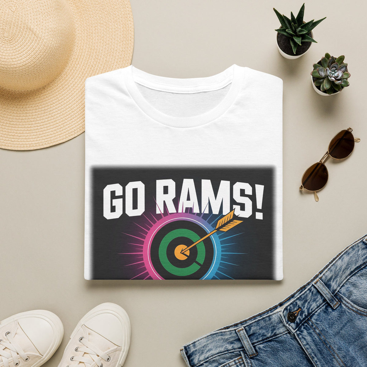Go Rams! Target Archery T‑Shirt